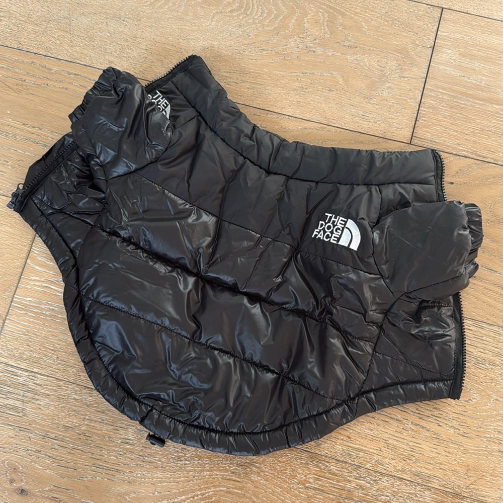 The Dog Face Black Puffer Jacket